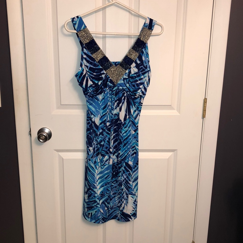 Beaded top dress.